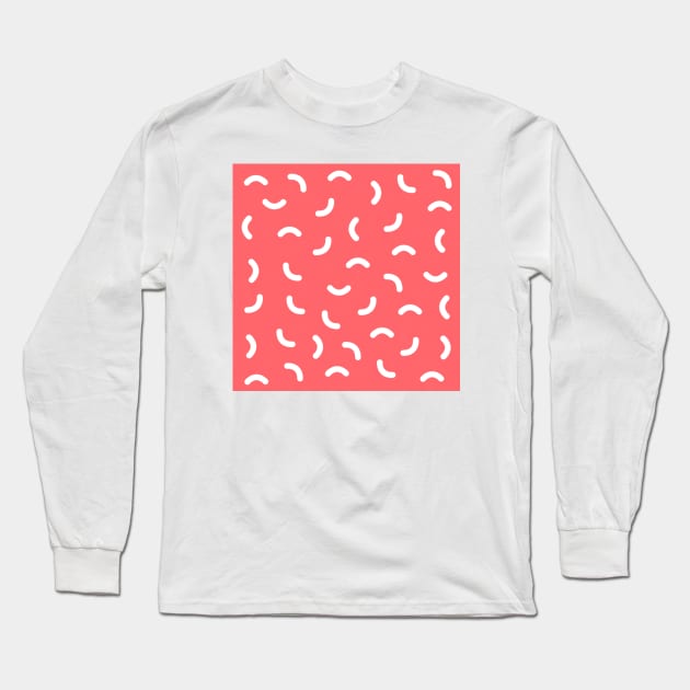 Coral lines Long Sleeve T-Shirt by Jasmwills